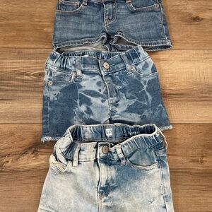 GAP Kids Denim Shorts Trio